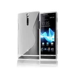 S-Line Silicone Cover til Sony Xperia S (LT26i) : farve - gennemsigtig