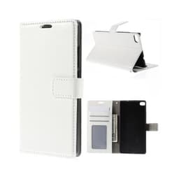 Wallet 2-kort til Huawei P8 2015 (GRA-L09) : farve - hvid