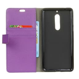 Wallet 2-kort til Nokia 5 (TA-1053)  - lilla