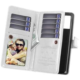 Dobbelt flip Flexi 9-kort Samsung Galaxy S20 (SM-G981F)  - hvid