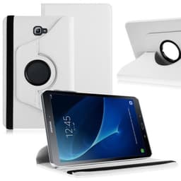 360° Roterebart cover Galaxy Tab A (10,1 ")T580 : farve - hvid