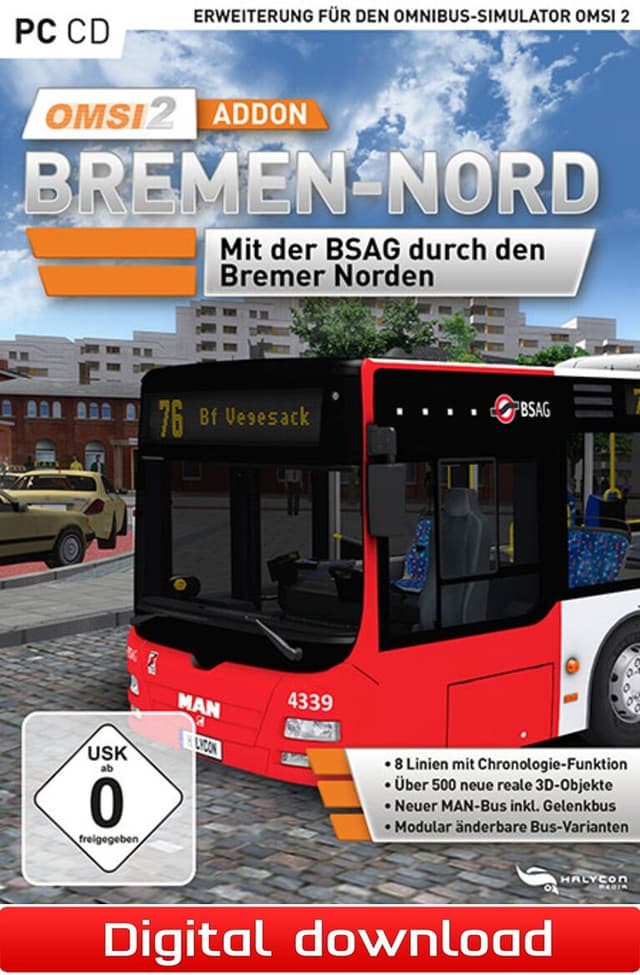 OMSI 2 Add-on Bremen-Nord - PC Windows