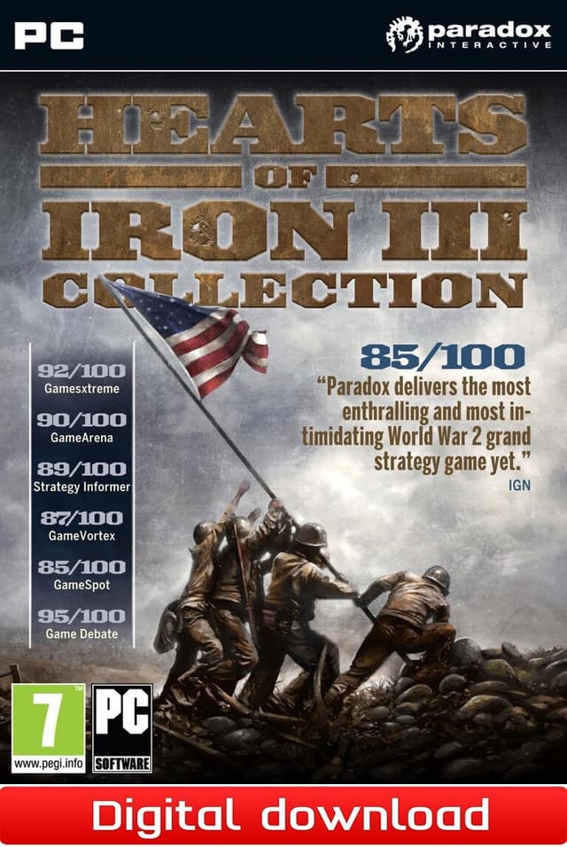 Hearts of Iron III Collection - PC Windows,Mac OSX