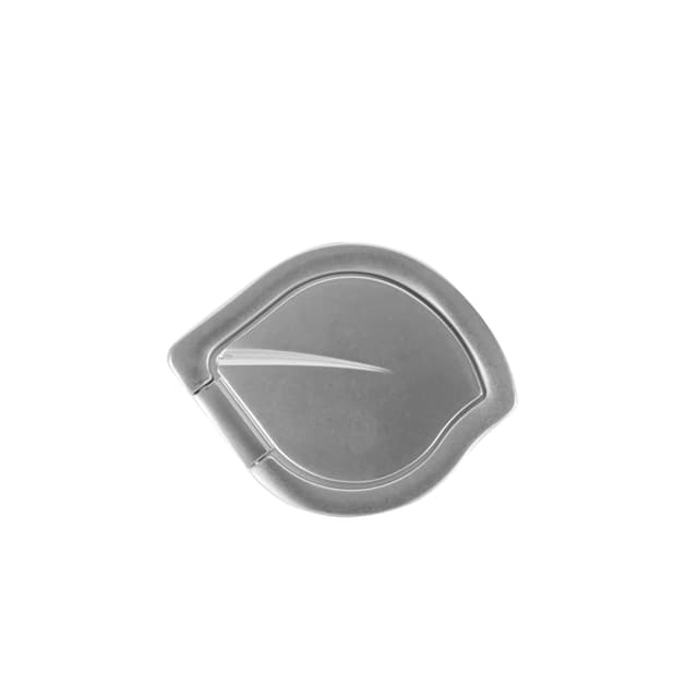 GEAR Finger Ring Blad Roterende med Standerfunktion Mat Sølv