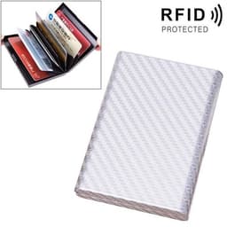 RFID Aluminiumsfoderal til kreditkort - Sølvfarvet