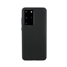 Miljøvenligt Ægte læder Samsung Galaxy S20+ etui -Black