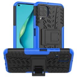 Slagbestandigt cover med stativ Huawei P40 Lite (JNY-L21A)  - blå