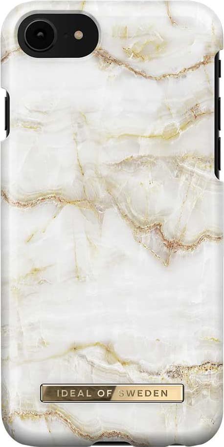 iDeal of Sweden cover til iPhone 6/7/8/SE Gen. 2/3 (gold pearl marble)