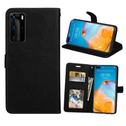 Mobil tegnebog 3-kort Huawei P40 Pro (ELS-AN00)  - sort