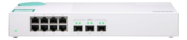 QNAP 10GbE Switch, 3-p 10G SFP+, 8-p GbE