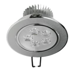 LED forsænket lys forsænket lys indbygningsspot Spot Dæmpbar 5W varm hvid 20-Set