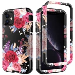 3-i-1 Full Protection Cover til iPhone 11 PRO - FLOWER