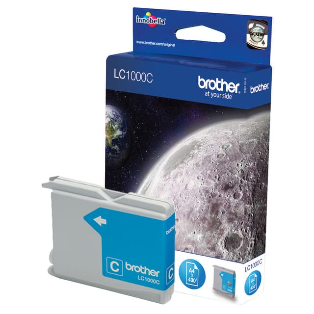Brother blækpatron LC1000C Cyan