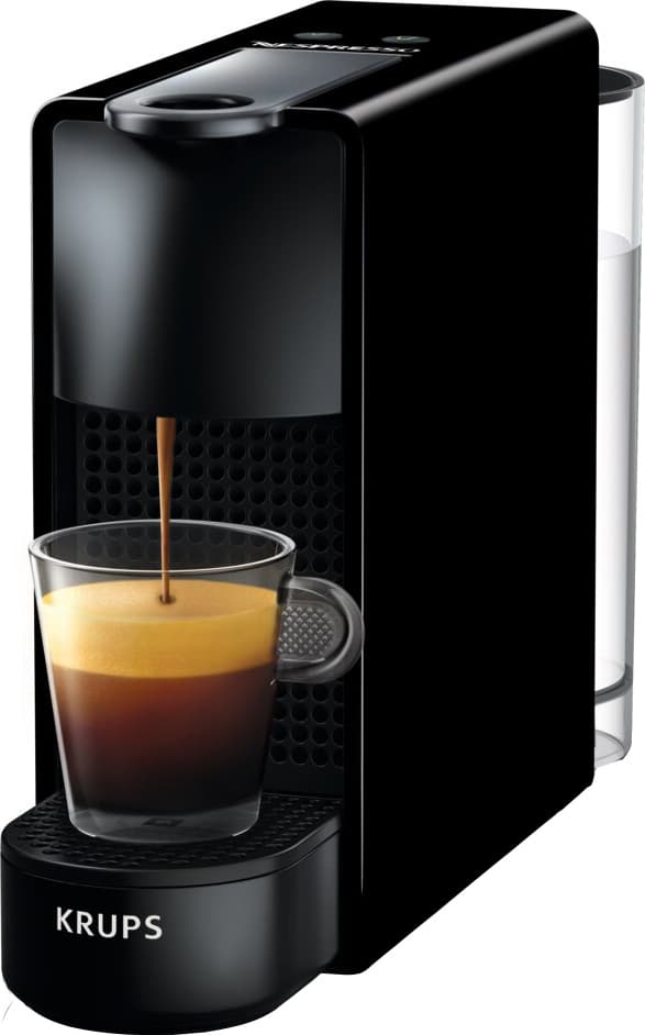 NESPRESSO® Essenza Mini-kaffemaskine fra Krups, Sort