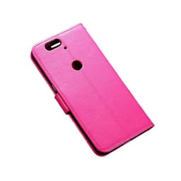 Wallet 2-kort til Huawei Nexus 6P  - lyserød