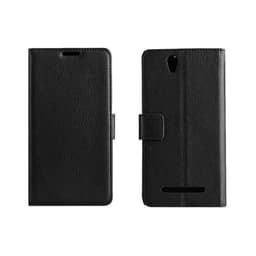 Wallet 2-kort til Sony Xperia C3 (D2533)  - sort