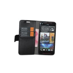 Wallet 2-kort til HTC Butterfly S (901e)  - sort