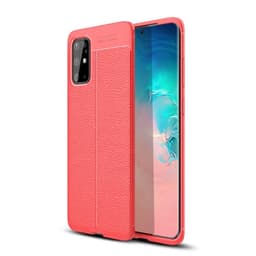 Lædermønstret silicone cover Samsung Galaxy S20 Plus (SM-G986F)  - r