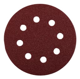 Sliberondel, 6PEX, Ø125 mm, korn 120, på SB-kort