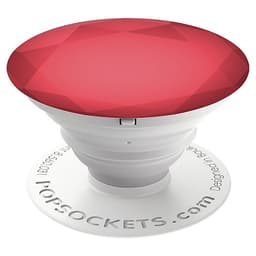 Popsockets greb til mobile enheder (red metal. diamond)