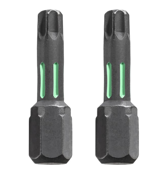 Bits, 25 mm, torsion, T30, 2 stk., på SB-kort