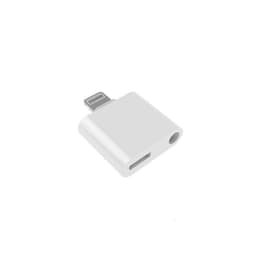Lyd- og strømadapter til iPhone 7/8/X