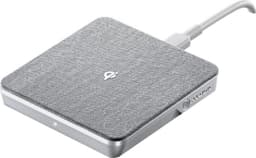 ALOGIC Qi trådløs oplader (sølv)
