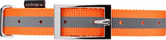 Minifinder hundehalsbånd (orange)