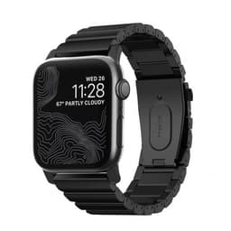 NOMAD Apple Watch 42/44mm/Apple Watch Ultra Armbånd Titanium Band Sort