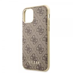 Guess iPhone 11 Cover Monogram Brun