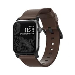NOMAD Apple Watch 40/38mm Armbånd Modern Strap Sort/Rustic Brown