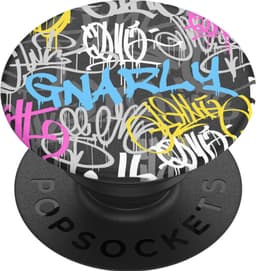 Popsockets greb til mobilenhed (tags on tags)