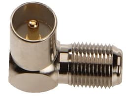 Triax antenneadapter F-hun til IEC-han - 2 stk