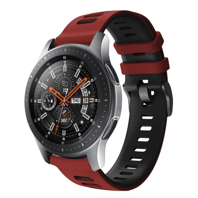 Twin Sport Armbånd Samsung Galaxy Watch 46 - Rød/sort