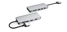 Macbook Docking Station 1 til 12 porte dobbelt HDMI 1xDP 1x USB C PD 87W 1xRJ45 Giga 4xUSB En 2 x SD / TF 1x audio