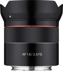 Samyang AF 18mm f/2,8 vidvinkelobjektiv til Sony FE