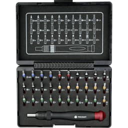 TOOLCRAFT 809204 Bitsæt 31 dele Kærv, Krydskærv