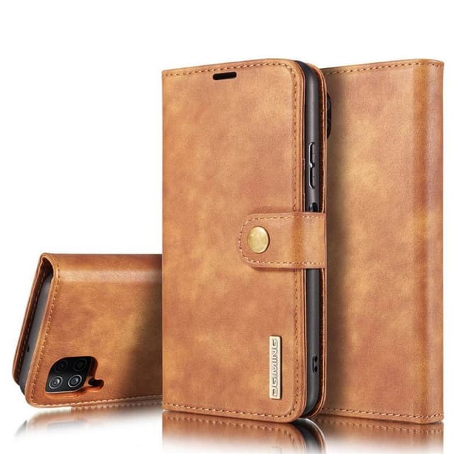 Wallet DG-Ming 2i1 Samsung Galaxy A22 4G  - brun