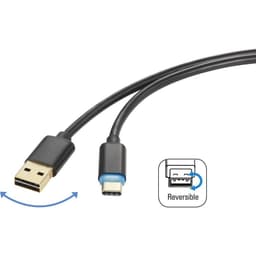 Renkforce USB-kabel USB 2.0 USB-A-hanstik, USB-C® stik