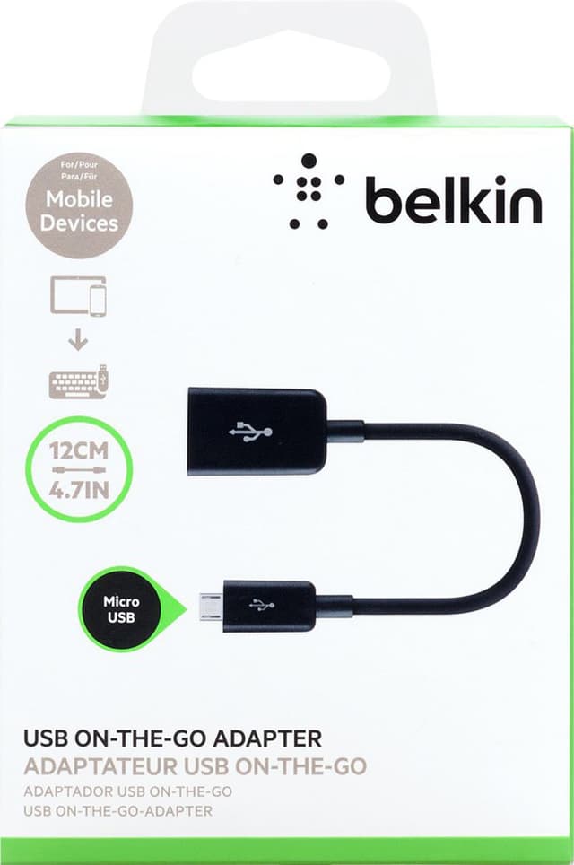 Belkin On-the-Go Micro USB-til-USB-A-adapter