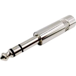 TRU COMPONENTS 1408829 Jack-stik 6,35 mm Stik, lige