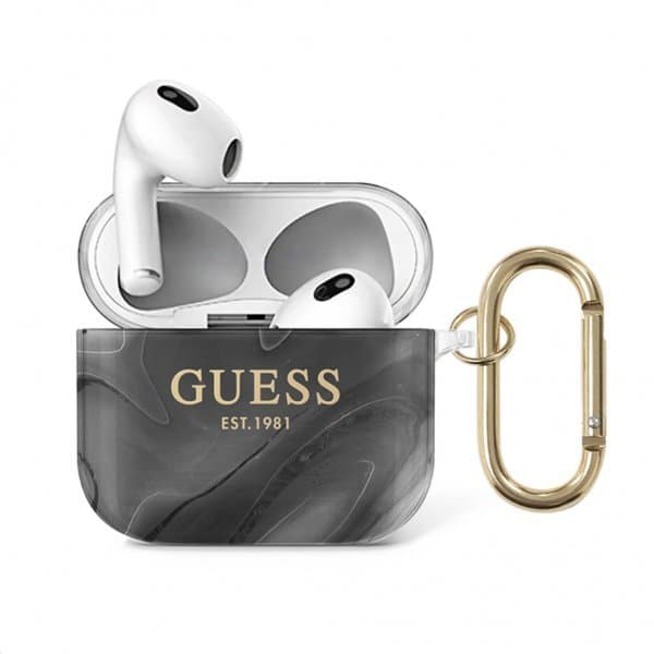Guess AirPods 3 Cover Shiny Marble Sort