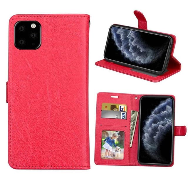Mobil tegnebog 3-kort Apple iPhone 13 Pro Max  - rød