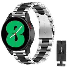 Armbånd Rustfrit stål Samsung Galaxy Watch 4 (40mm) - Sølv/sort