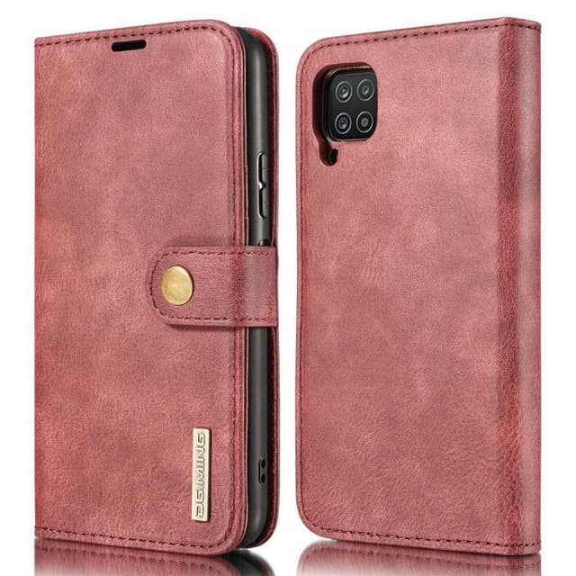 DG MING Samsung A22 4G 2-i-1 Magnet Pungetui - Rød