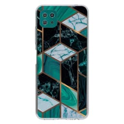 SKALO Samsung A22 5G Marmor TPU-cover - #1