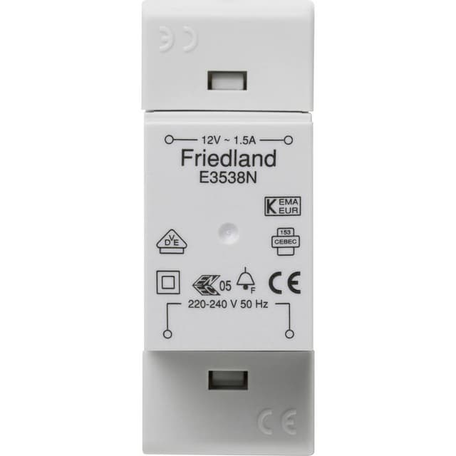 Honeywell Home E3538N Dørklokke-transformator 12 V/AC