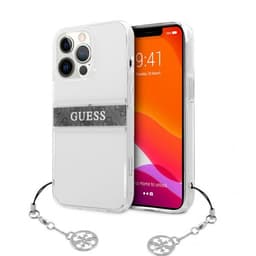 Guess iPhone 13 Pro Cover Stripe Charm Grå