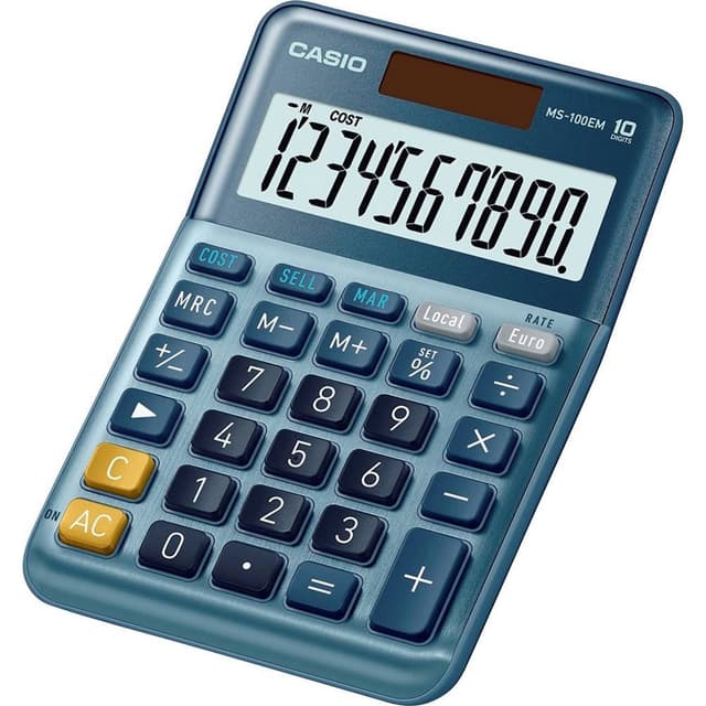Casio MS-100EM Bordlommeregner 1 stk