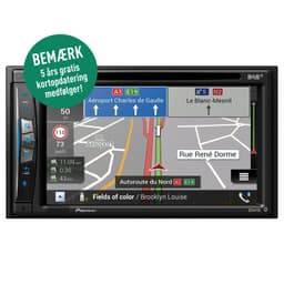 Pioneer AVIC-Z730DAB Navigation / Trådløs CarPlay og Bluetooth